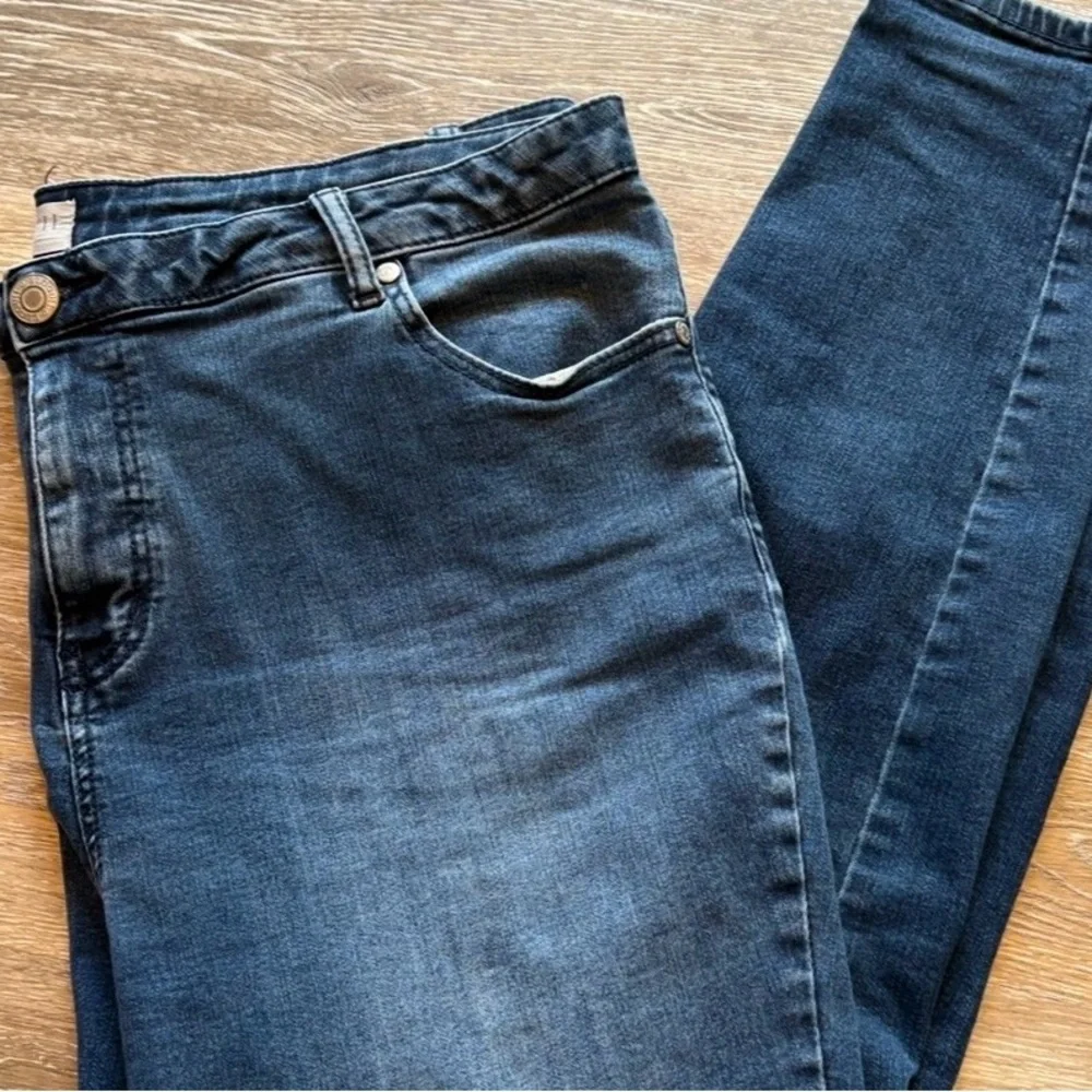 Eloquii Olivia Sculpting Skinny Jean High Waist Dark Wash Stretch Denim 20 - Picture 5 of 14